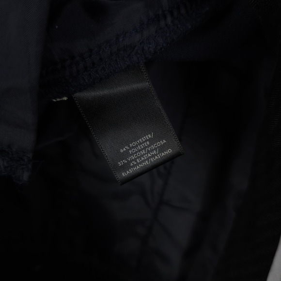 Ann Taylor Pants Womens 8 Blue Devin Fit Stretch Dress Trousers Career Office - Picture 4 of 14